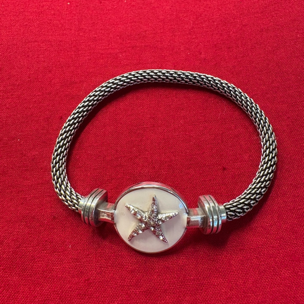 Brighton COLOR CLIQUE Interchangeable Bracelet with Crystal Starfish Ornament
